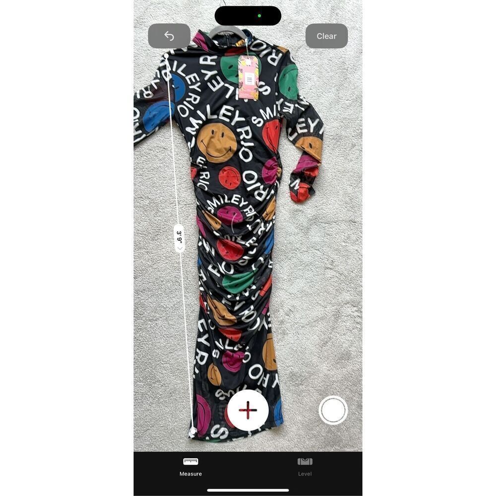 NWT Farm Rio Type Smiley Rio Tulle Dress, Med $260 E24 - Picture 10 of 12